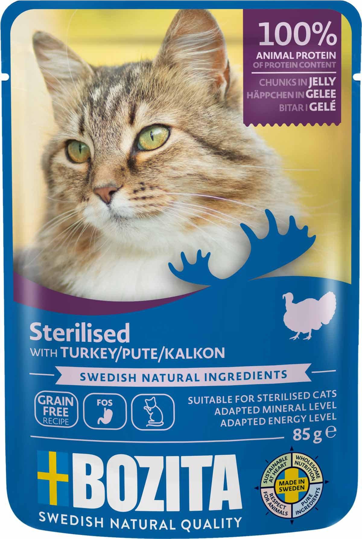 Bozita Feline Chunks In Jelly Sterilized