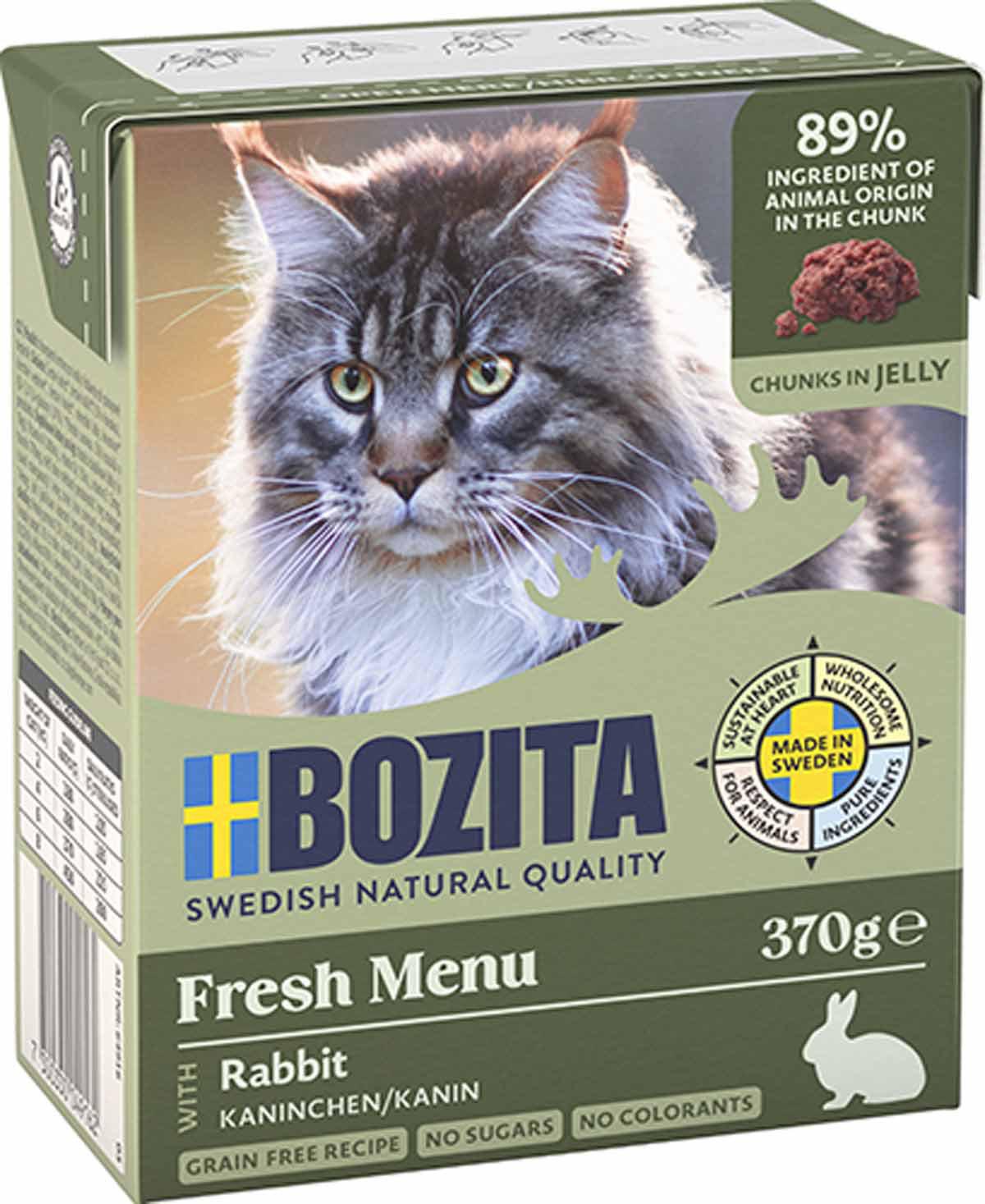 BOZITA BITAR I GELÉMED KANIN 370GR TETRA RECART