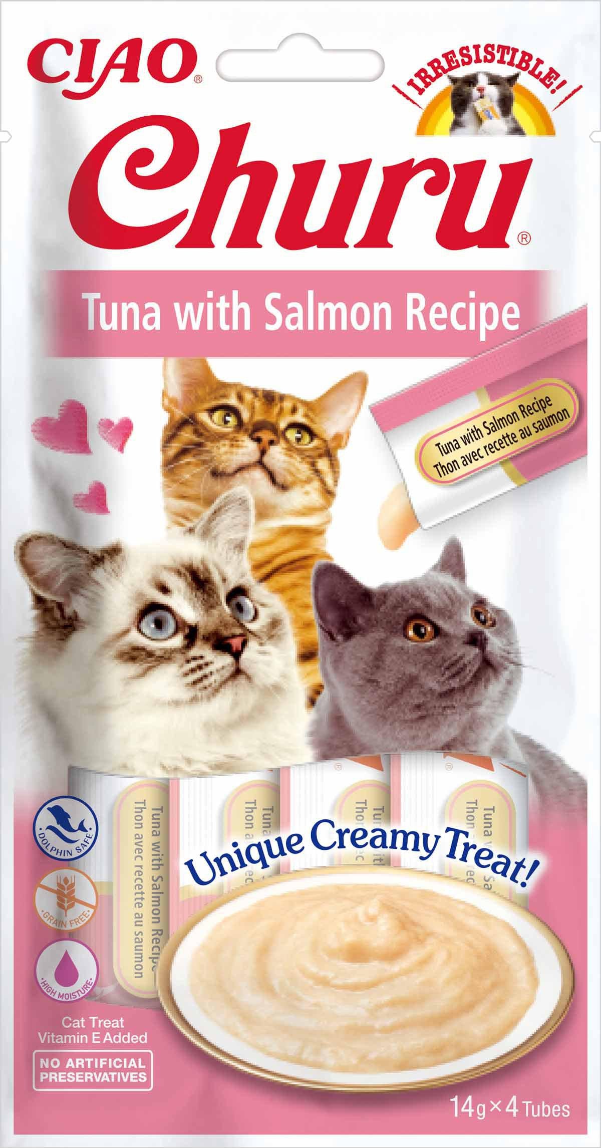 Churu Cat Tuna Withsalmon 4St