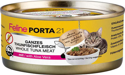 KATTFODER FELINE TONFISK & ALOE VERA 156GR BURK