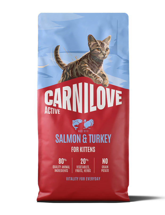 Carnilove Salmon-Turkey Kittens -Healthy G. 6 kg