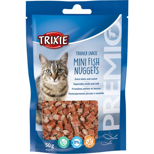 Premio Trainer Snack Mini Nuggets with Tuna, Chicken and Catnip