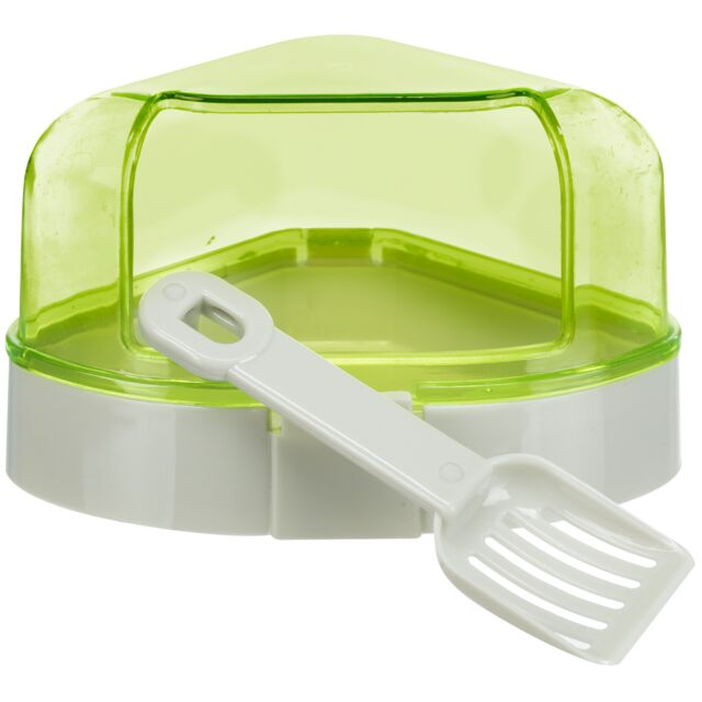 Corner Litter Tray with Roof