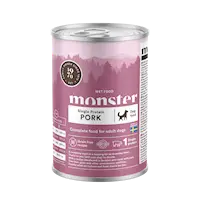 Monster Dog Adult Singel Pork Burk 400gr