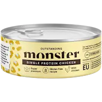 Monster Cat Adult Single Chicken Burk 100g