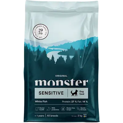 Monster Dog Orig. Sensitive White Fish 12kg