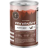 Monster Dog Puppy Beef Burk 400gr
