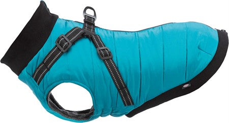 Pontis täcke med sele, S: 40cm, aqua